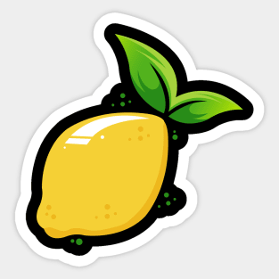 A Lemon Sticker